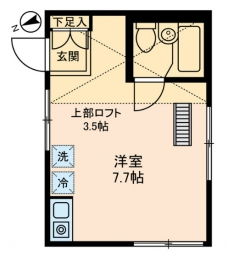 ＡＭＭＳ　ＯＫＡＭＵＲＡの間取り図