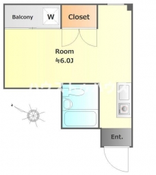 シリウス東十条の間取り図