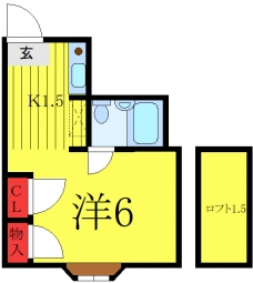 サンライフ赤羽の間取り図