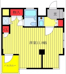 Ｍハイツの間取り図