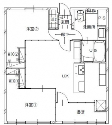 赤門アビタシオンの間取り図