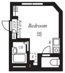 プラチナフォルム西巣鴨の間取り図