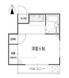 ヒュッテ水上の間取り図