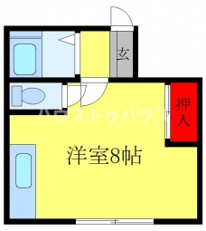 ヴィラシャロンの間取り図
