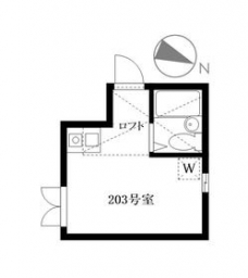ドルチェ十条の間取り図
