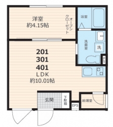 セレス巣鴨の間取り図