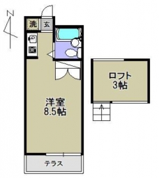ＢＯＸＨＯＮＤＡの間取り図
