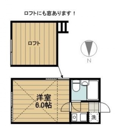 フラッツの間取り図