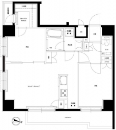 ルーブル東十条の間取り図