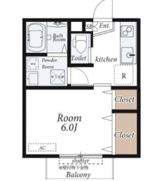 セルシディの間取り図