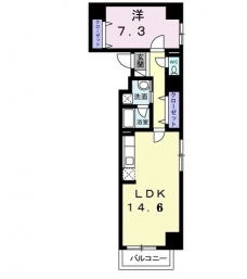 ラコルタ南浦和Ｓｔａ．の間取り図