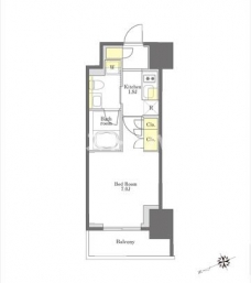 プライムメゾン大塚の間取り図