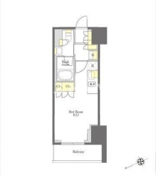 プライムメゾン大塚の間取り図