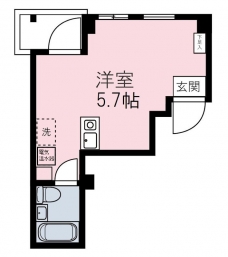 ライベストコート常盤台の間取り図