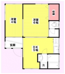 川口市坂下町戸建の間取り図