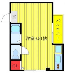 ファイン・クリスタルの間取り図