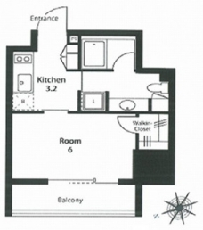 ステイシス町屋の間取り図