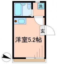 ブルーム北千住の間取り図