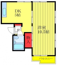 MAISON　USUIの間取り図