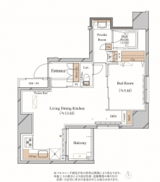 ブランシエスタ上野の間取り図