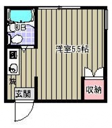 ファミーユ本多の間取り図