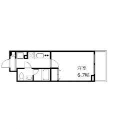 AZEST西高島平の間取り図