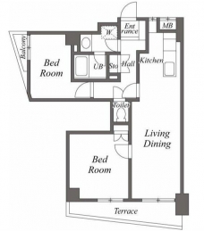 ディアナヒルの間取り図