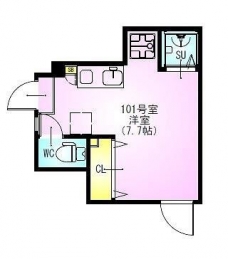 ＶＩＬＬＥＳＴ十条の間取り図