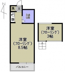 ＢＯＸＨＯＮＤＡの間取り図