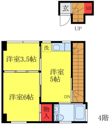 タカギビルの間取り図
