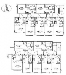 仮称 東新町2丁目の間取り図