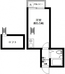LP滝野川の間取り図