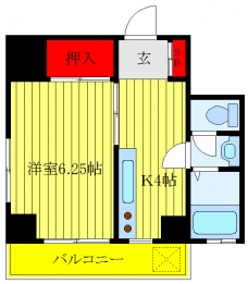 Annex Mの間取り図