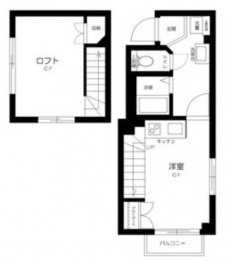 スワンレイクイン目白ストリートの間取り図