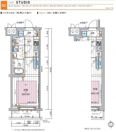 メインステージ板橋蓮根Ⅱの間取り図
