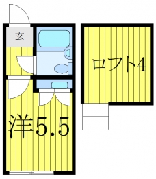 PAMファミリーD棟の間取り図