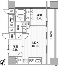 nido　SUGAMOの間取り図