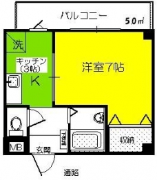クラシーワ藤の間取り図