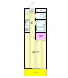 ベルーフ本町西の間取り図