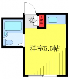 リンリン十条の間取り図