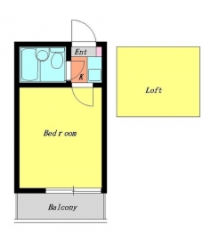 セドルハイム北赤羽の間取り図