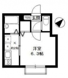 アロマグレイスの間取り図