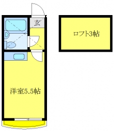プラザ・ドゥ・モーリスC棟の間取り図