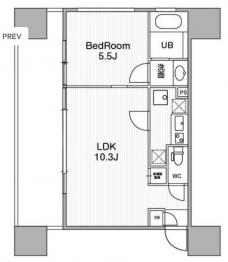 アーバンフラッツ池袋プレミアムの間取り図