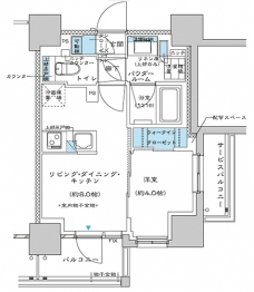 プレミスト板橋の間取り図