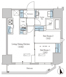 アーバネックス上野の間取り図