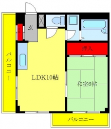 中村ビルの間取り図