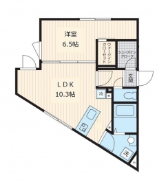 Fullea椎名町の間取り図
