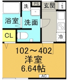 グランコート王子の間取り図