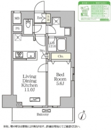 コートレジデンス南大塚の間取り図